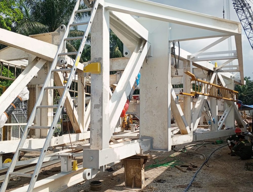 On-site structural coating
